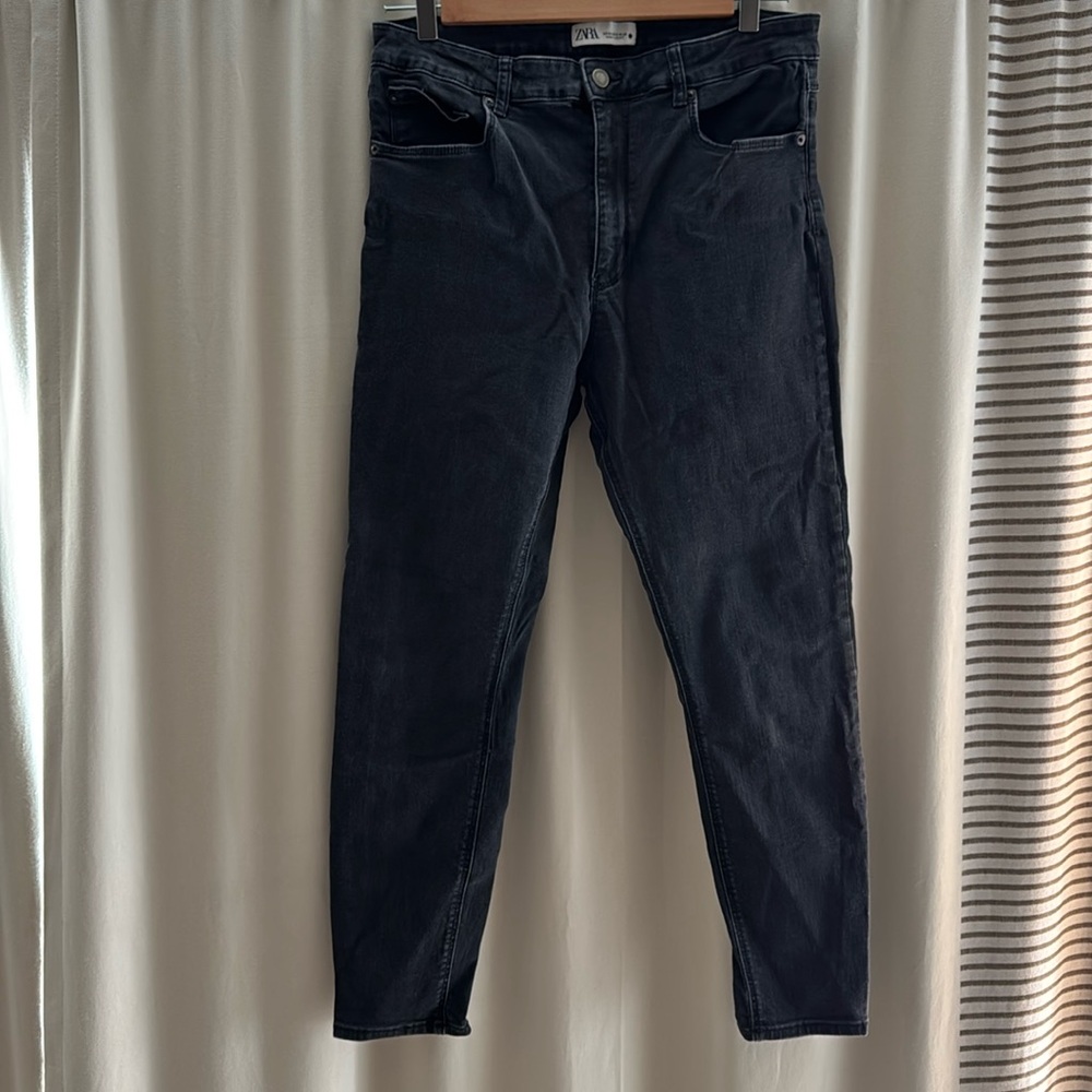 Zara Black Denim Skinny Jeans